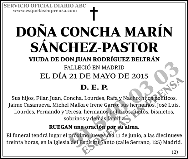 Concha Marín Sánchez-Pastor